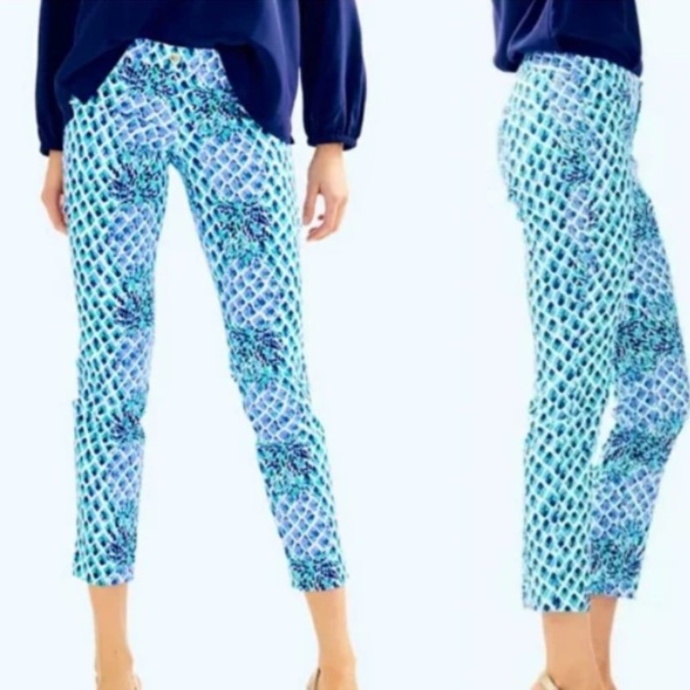 Lilly Pulitzer! Kelly Skinny Ankle Pant, Size 16, New w/Tags